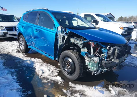 2016 Toyota Rav4 Hybrid Xle z USA, uszkodzony, nr VIN JTMRJREVXGD035175
